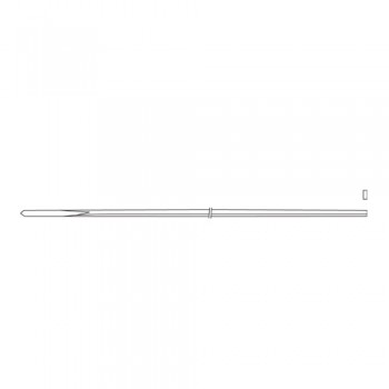 Kirschner Wire Drill Trocar Pointed - Round End Stainless Steel, 10 cm - 4" Diameter 2.2 mm Ø